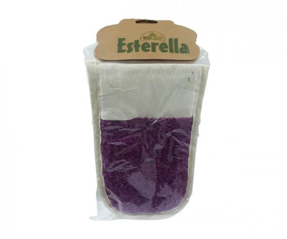 Esterella Polyester Havlu Eldiven 4020 - Mor ürün görseli 1