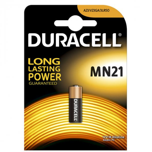 Duracell Alkalin Pil 12 Volt MN21 - Resim 2