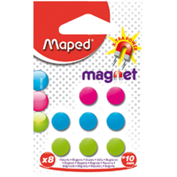Maped Mıknatıs 10 MM 8 Lİ 051100 ürün görseli 1