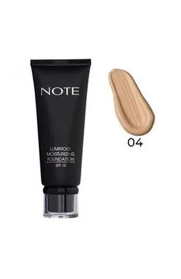 Note Luminous Moisturizing Spf 15 Nemlendirici Etkili Parlak Bitişli Fondöten - 04 Sand ürün görseli 1