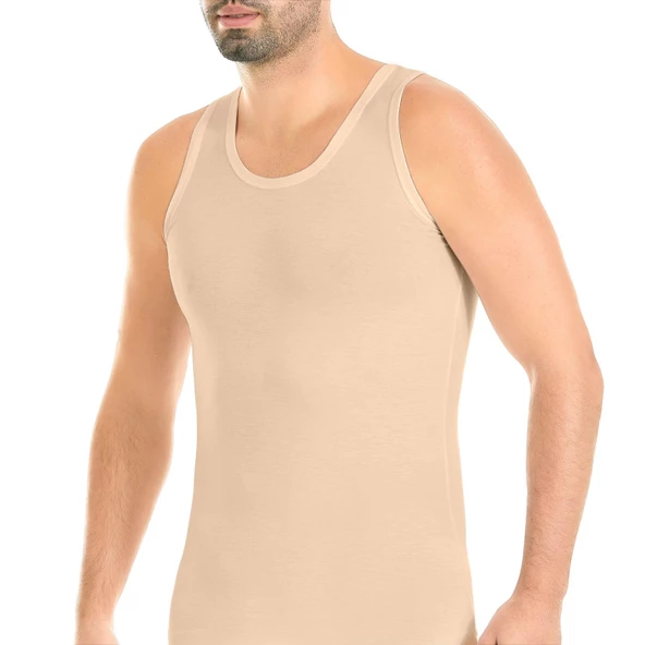 YILDIZ 318 ERKEK BAMBU ASKILI ATLET TEKLİ ürün görseli 1