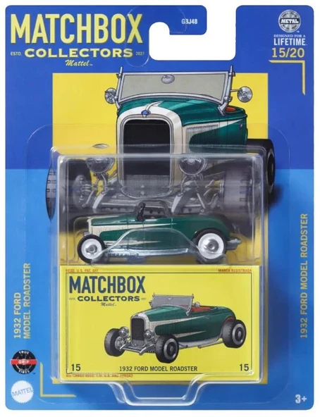 Matchbox Collectors GBJ48 1932 Ford Roadster HLJ71 ürün görseli 1
