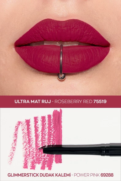 Ultra Mat Ruj - Wild Cherry - Resim 5