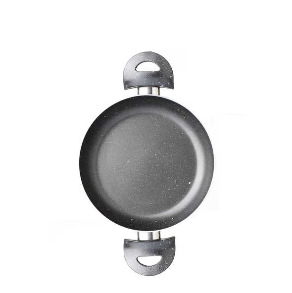 Keep London Kitchen Moonstone Serisi 22cm Classy Cooker Alman Teflonu Grey Dotty Siyah Gri Granit Kaplama Tava ürün görseli 1