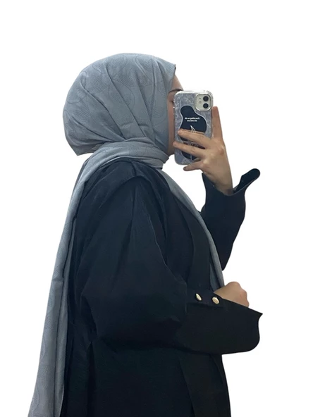 JAKARLI NOKTA DESENLİ ŞAL 1010 - Resim 3