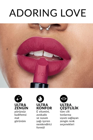 Ultra Mat Ruj - Wild Cherry - Resim 2