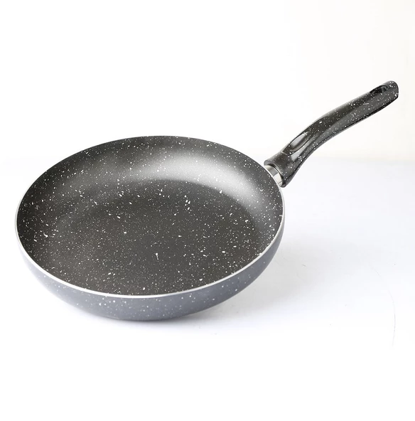 Keep London Kitchen Moonstone Serisi 28cm Classy Cooker Grey Dotty Siyah Gri Granit Kaplama Tava ürün görseli 1