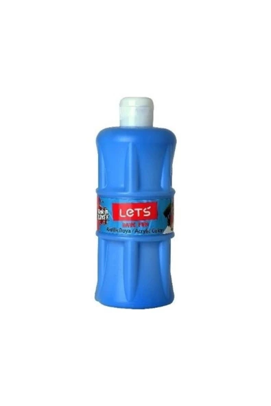 Lets Akrilik Boya 500 ML Mavi Akrilik Boya ürün görseli 1