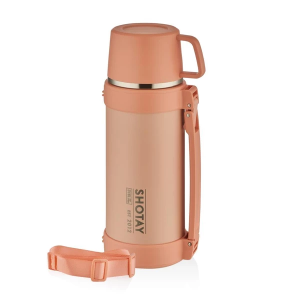 Shotay Nature Termos 1200Ml Pembe ürün görseli 1