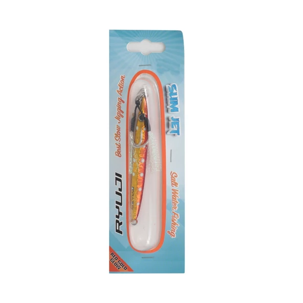 Ryuji Slim Jet 10cm 40gr Jig Yem - Resim 3