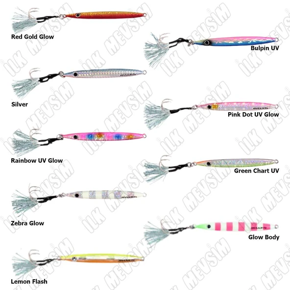 Ryuji Slim Jet 8cm 20gr Jig Yem - Resim 2