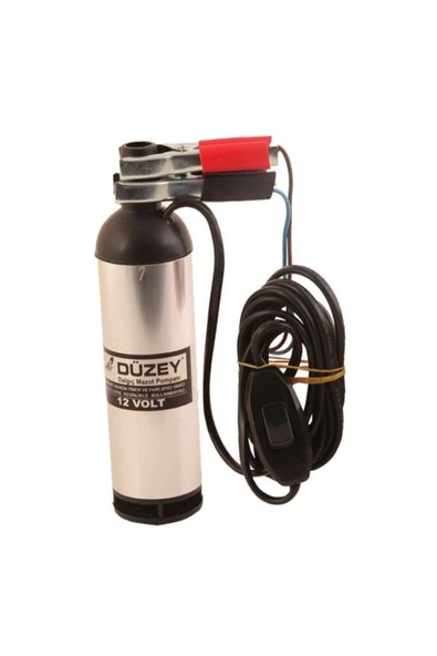 Düzey 12 Volt Büyük Dalgıç Mazot Aktarma(SIVI TRANSFER) Pompası (SU,SÜT,YAĞ) ürün görseli 1