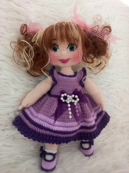Mila Bebek Amigurumi Organik Oyuncak ürün görseli 1
