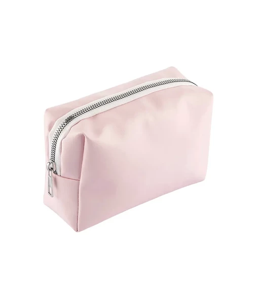 Voice Clutch Seyahat Makyaj Organizeri Kozmetik Çantası Suni Deri - 250 Açık Pembe ürün görseli 1