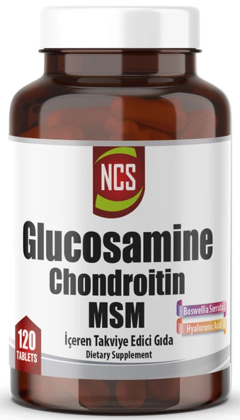 Ncs Glucosamine Chondroitin Msm Hyaluronic Acid 120 Tablet ürün görseli 1
