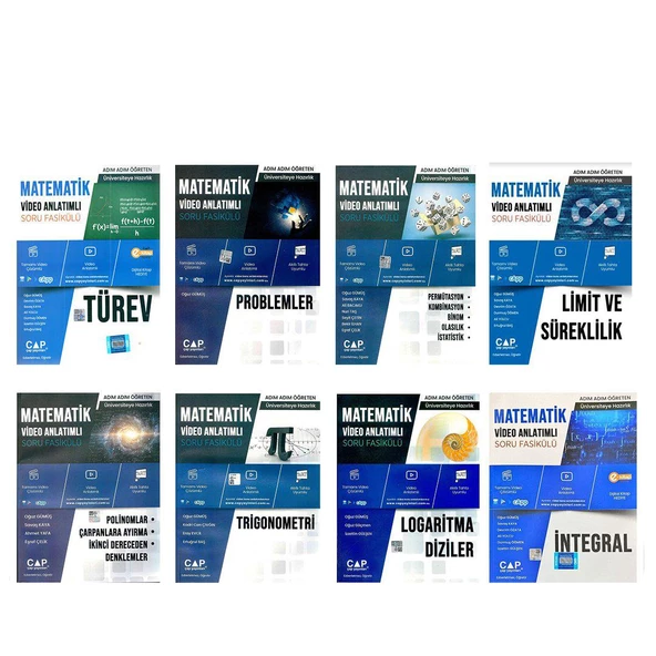 Çap Yayınları Fasikülleri 8 Kitap Set ürün görseli 1