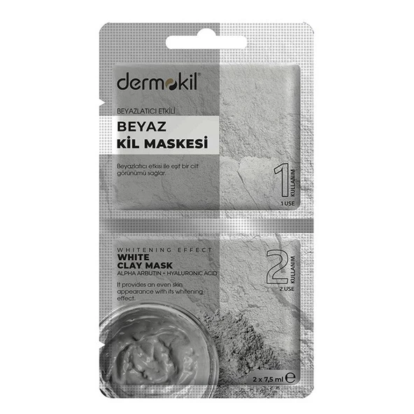DERMOKİL BEYAZLATICI ETKİLİ KİL MASKESİ ürün görseli 1