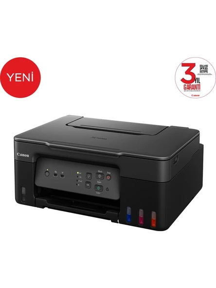 Canon Pixma G3430 Wi-Fi + Tarayıcı + Fotokopi Renkli Tanklı Yazıcı ürün görseli 1