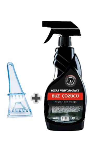 Betax BUZ ÇÖZÜCÜ VE BUZLANMA ÖNLEYİCİ U.P. SPREY 500ML+BUZ KAZIYICI ürün görseli 1