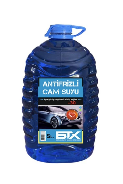 Betax Antifriz Oto Cam Suyu 5 Lt -30 Derece ürün görseli 1