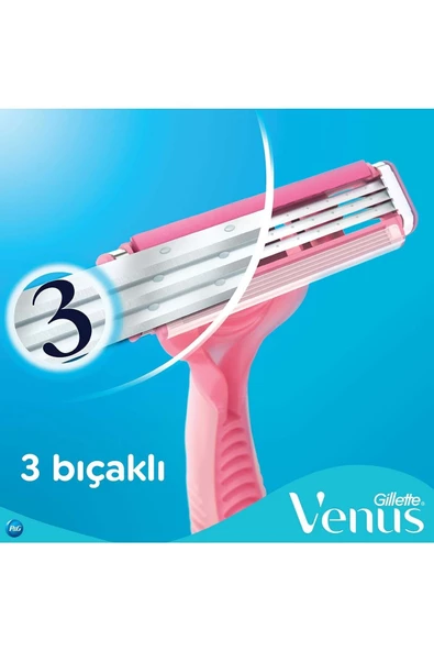 Gillette Venus Simply 3 Blister Bıçak 4'lü - Resim 3