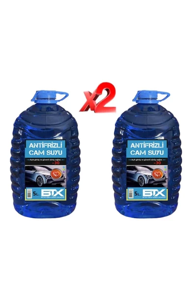 Betax 2li Antifrizli Parfümlü Oto Cam Suyu 5 lt -30 Derece ürün görseli 1