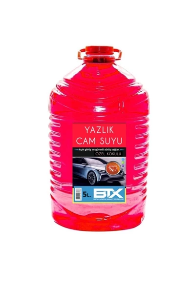 Betax Parfümlü Yazlık Oto Cam Suyu 5 Lt ürün görseli 1