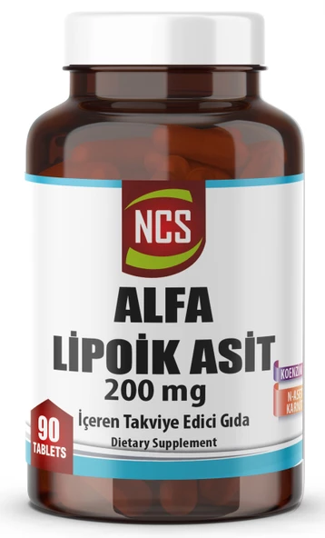Ncs Koenzim Q-10 Alfa Lipoik Asit L-Karnitin Coenzyme Q10 90 Tablet ürün görseli 1