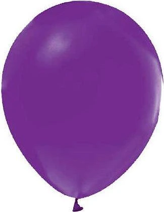 BALONEVI BALON BASKISIZ 12 inc MOR 100 LU ürün görseli 1