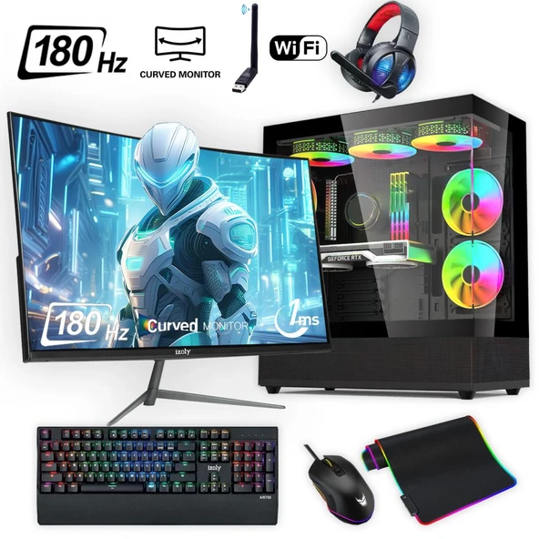 Ventus 506 X Ryzen 5 5500 32GB 512GB M.2 NVMe RTX 3060 8GB 24" 180 Hz Oyuncu Oem Seti ürün görseli 1