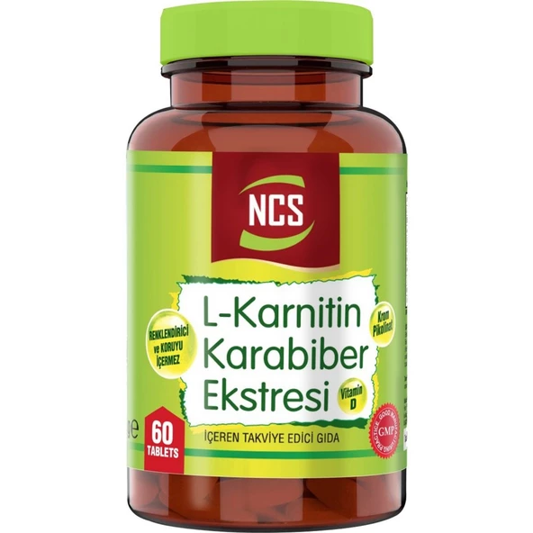 Ncs Karabiber Extreli L-karnitin 60 Tablet ürün görseli 1