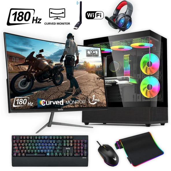Ventus 503 X i5-10400F 16GB 1TB M.2 NVMe RTX 3060 8GB 24" 180 Hz Oyuncu Oem Seti ürün görseli 1