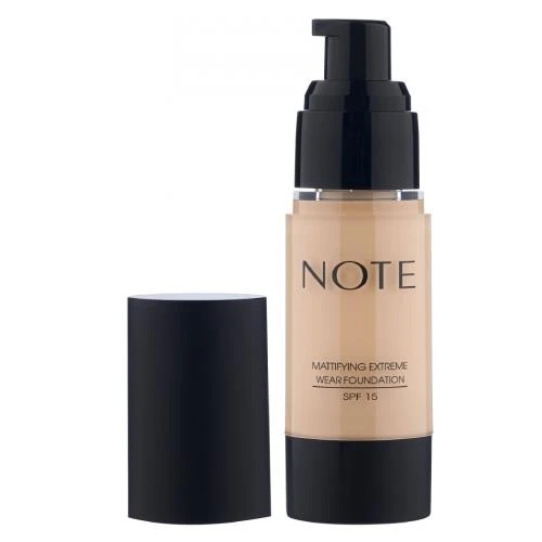Note Mattifying Extreme Fondöten - 01 Beige - Resim 6