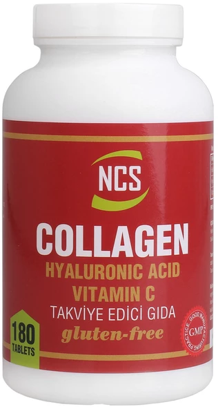 Ncs Collagen 1000 Mg Hyaluronic Acid Vitamin C 180 Tablet Kolajen ürün görseli 1