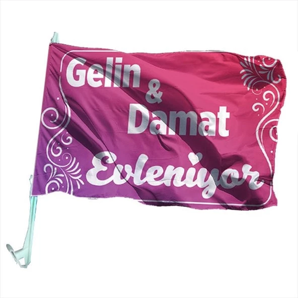 Gelin & Damat Evleniyor 30x45 cm - 30 adet ürün görseli 1
