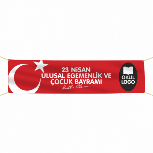 23 Nisan Pankartı -6 ürün görseli 1