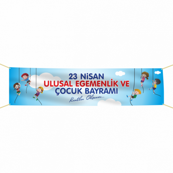 23 Nisan Pankartı -5 ürün görseli 1