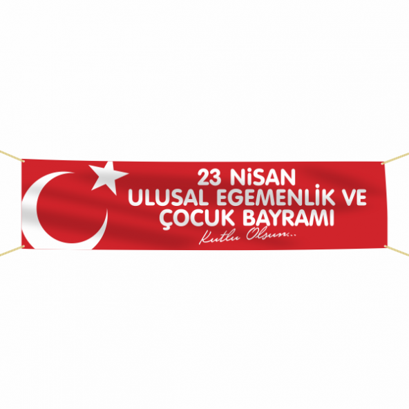 23 Nisan Pankartı -1 ürün görseli 1