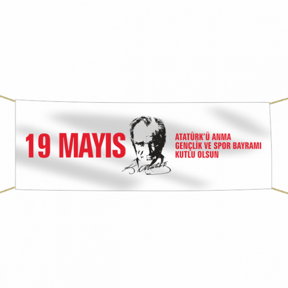 19 Mayıs Pankart- 4 ürün görseli 1