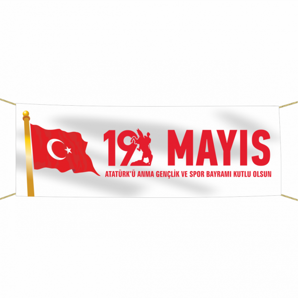 19 Mayıs Pankart - 2 ürün görseli 1