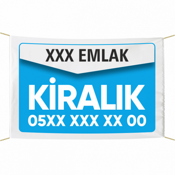 KİRALIK Afiş - Pankart 100x150 cm ürün görseli 1