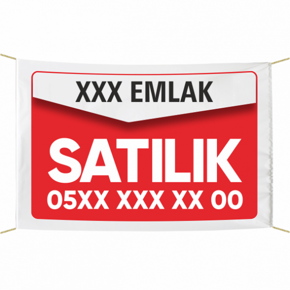 SATILIK Afiş -Pankart  100x150 cm ürün görseli 1