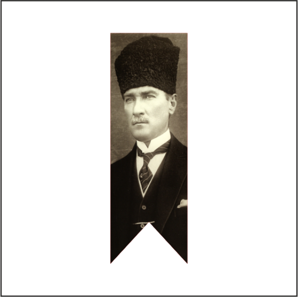 Atatürk Posteri Kırlangıç-5-  50*150 cm ürün görseli 1