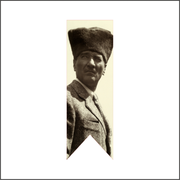Atatürk Posteri Kırlangıç-3- 50*150 cm ürün görseli 1