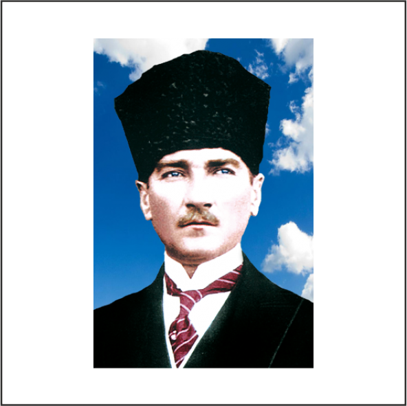 Atatürk Posteri - 4-100*150 cm ürün görseli 1