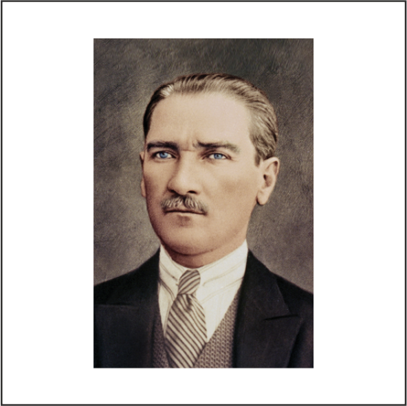 Atatürk Posteri - 3-100*150 cm ürün görseli 1