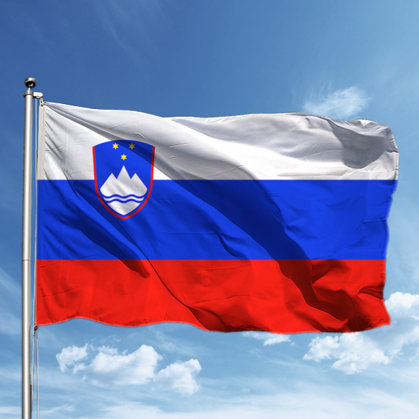 Slovenya Bayrağı 70*105 cm ürün görseli 1