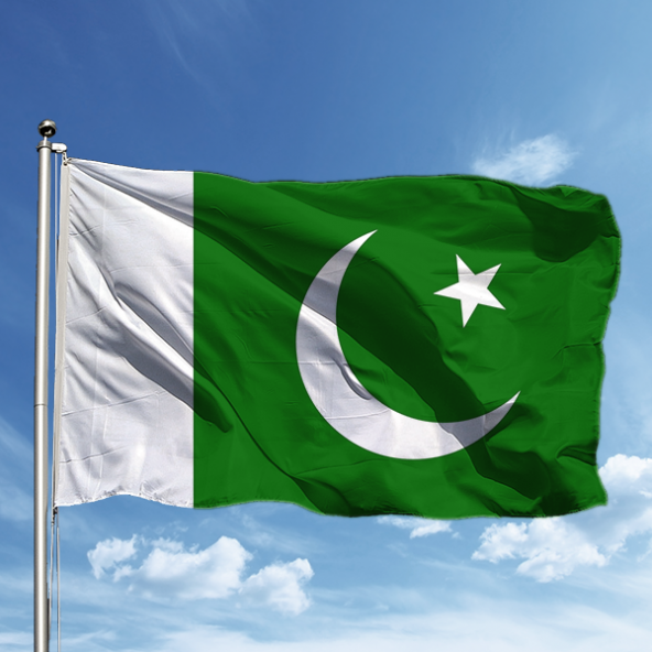 Pakistan Bayrağı 70*105 cm ürün görseli 1