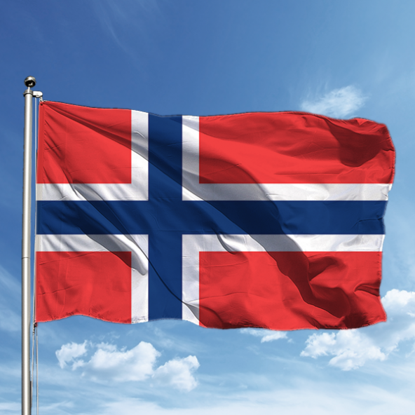 Norveç Bayrağı 100*150 cm ürün görseli 1