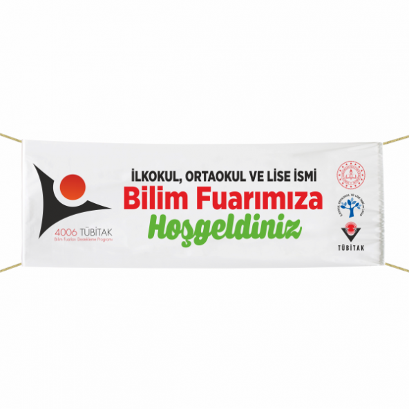 Bilim Fuarı Pankart - 2 ürün görseli 1